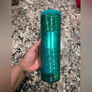 Starbucks Unicorn 🦄 Holiday 2022 Teal Iridescent Grande Tumbler